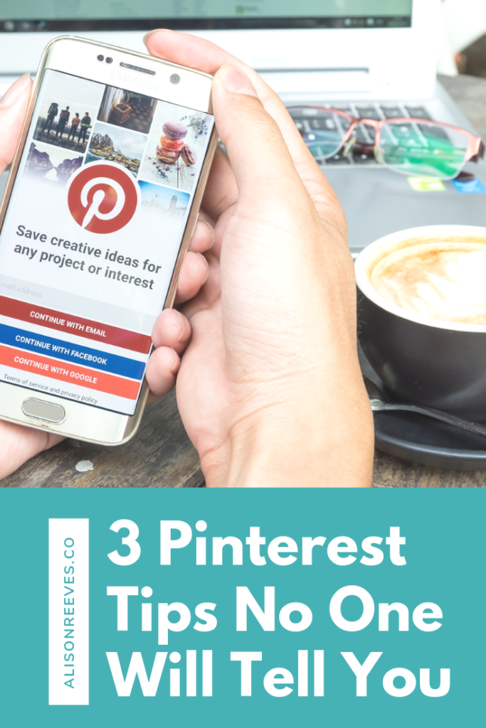 3 Pinterest Tips No One Will Tell You / Advanced Pinterest Tips For Beginners