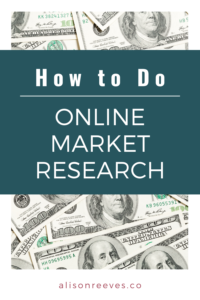 How to do online market research to validate your offer and have a successful launch.