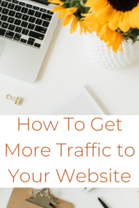 Four top strategies to get more traffic to your blog or website.