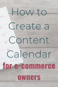How e-commerce owners can create an excellent editorial calendar.