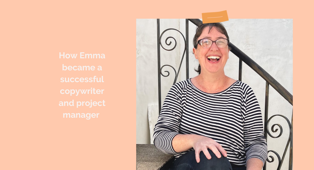 How Emma is running her copywriting business her own way.