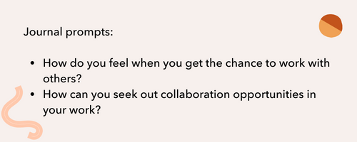creating collaboration to create boosts in motivation journal prompts