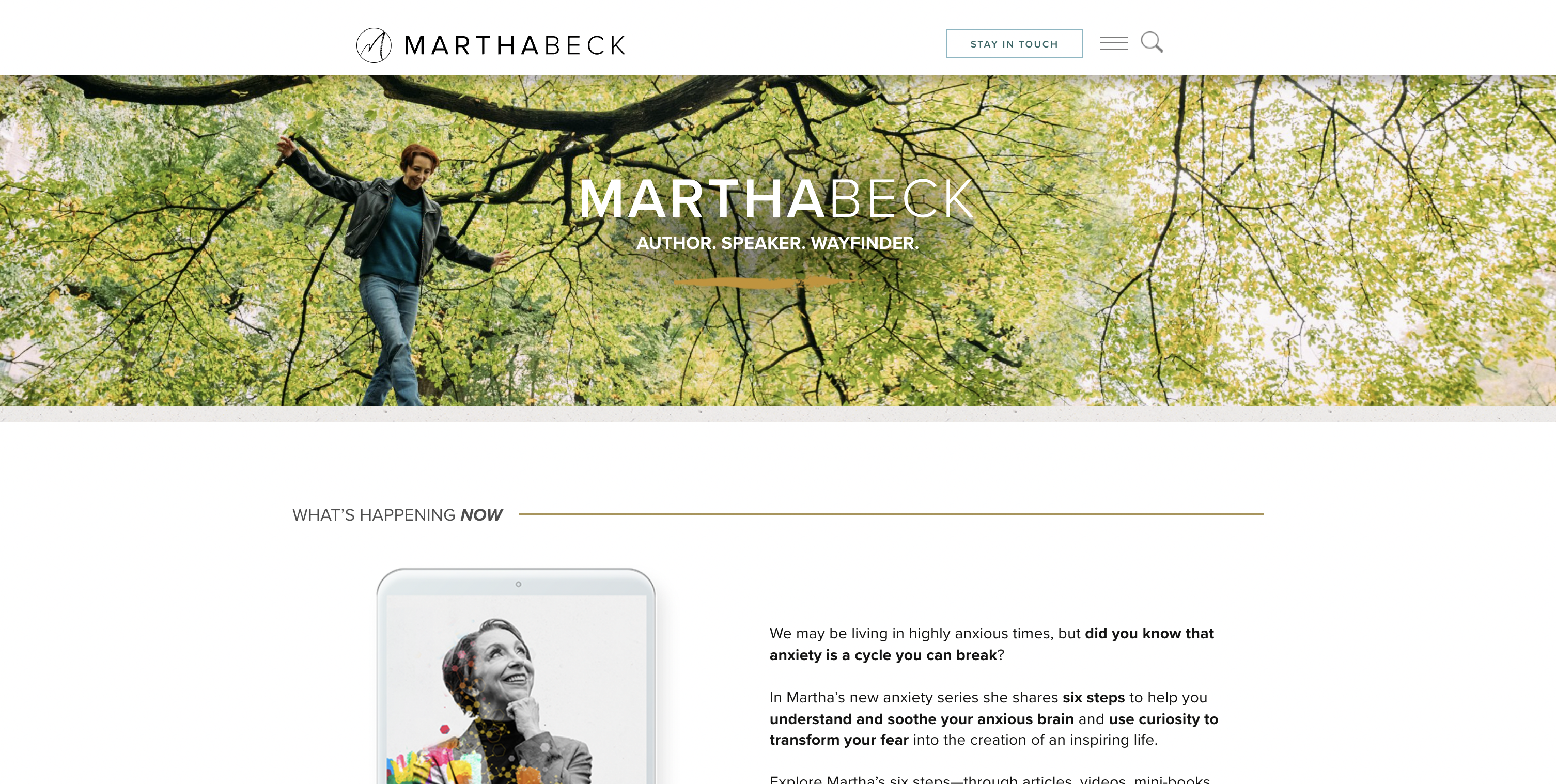 martha beck coaching website