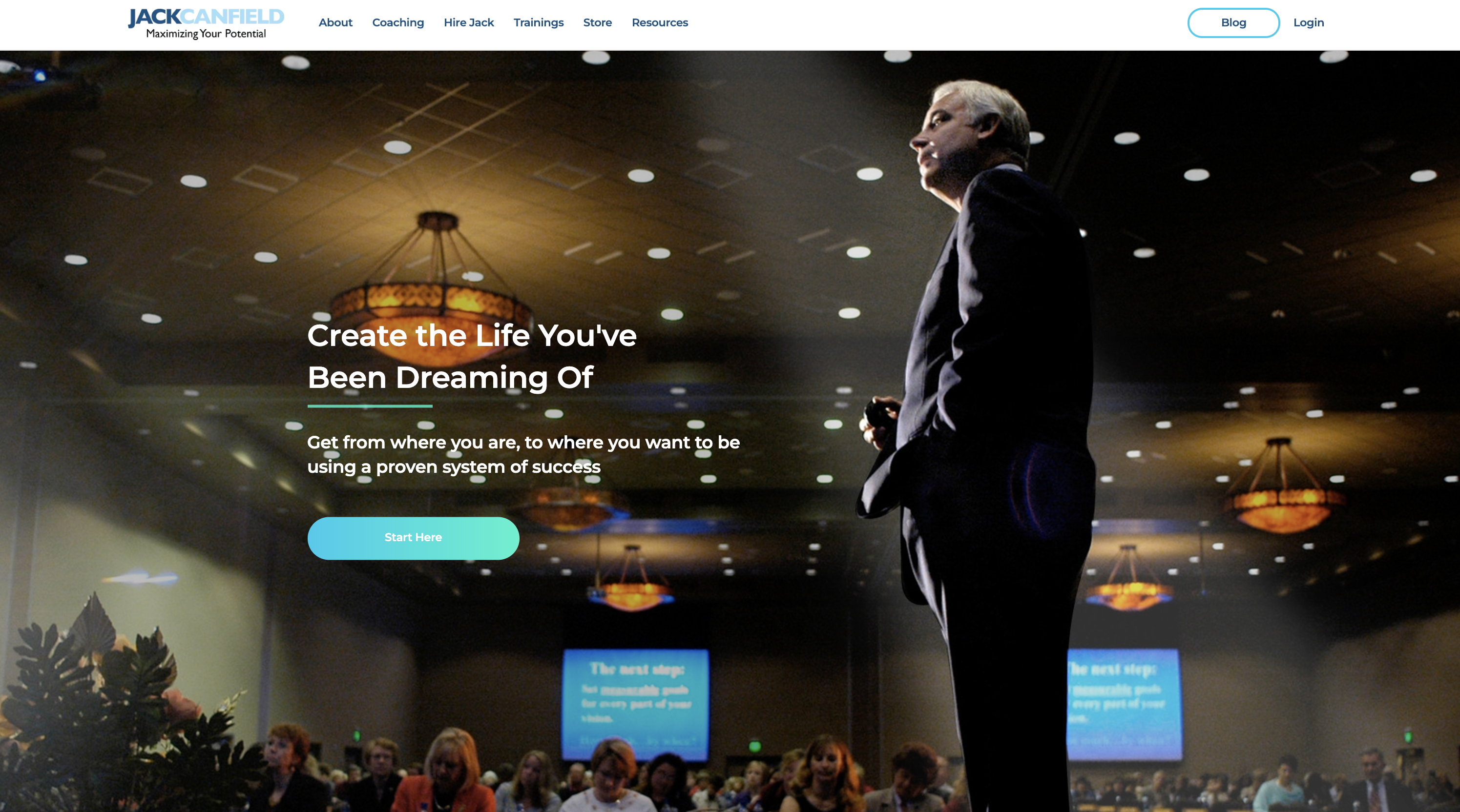 Jack Canfield coaches website
